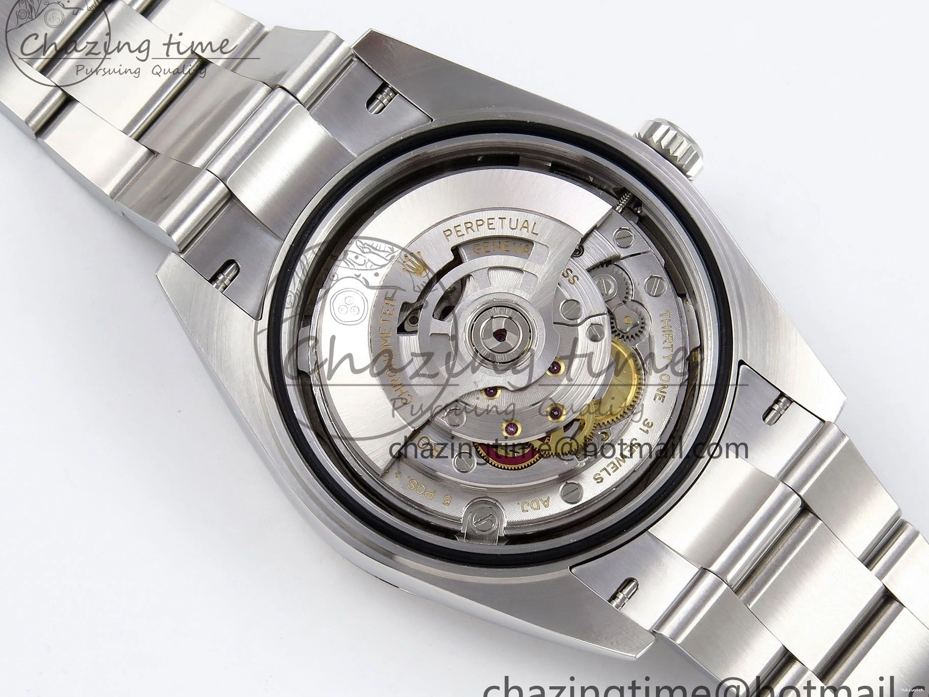 Best Edition Steel Dial Oyster Green Gray VR3235 on 126334 DateJust Roman C+F 41 Bracelet 904L SS 1:1 0223